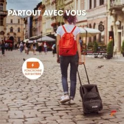 Enceinte Bluetooth Géante -Monde Electronique Enceinte Bluetooth Geante transportable