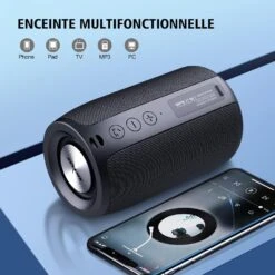 Petite Enceinte Bluetooth Avec Son Puissant 13 Petite Enceinte Bluetooth Avec Son Puissant -Monde Electronique Enceinte Bluetooth Mini Son Puissant multifonctionnelle