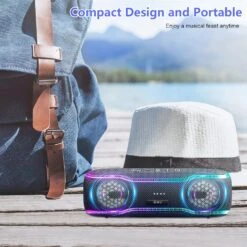 Enceinte Bluetooth Nomade Puissante -Monde Electronique Enceinte Bluetooth Nomade Puissante compacte