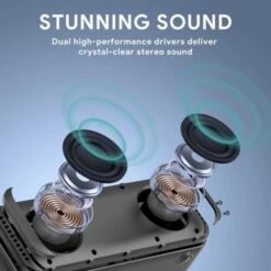 Enceinte Bluetooth Portative -Monde Electronique Enceinte Bluetooth Portative stunning sound