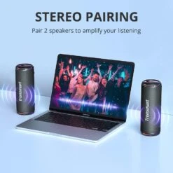 Enceinte Bluetooth Puissante Avec Batterie -Monde Electronique Enceinte Bluetooth Puissante avec Batterie lumiere led