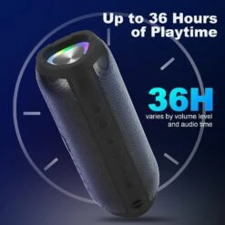 Enceinte Bluetooth Puissante Avec Microphone -Monde Electronique Enceinte Bluetooth Puissante avec Microphone 36 heures dautonomie