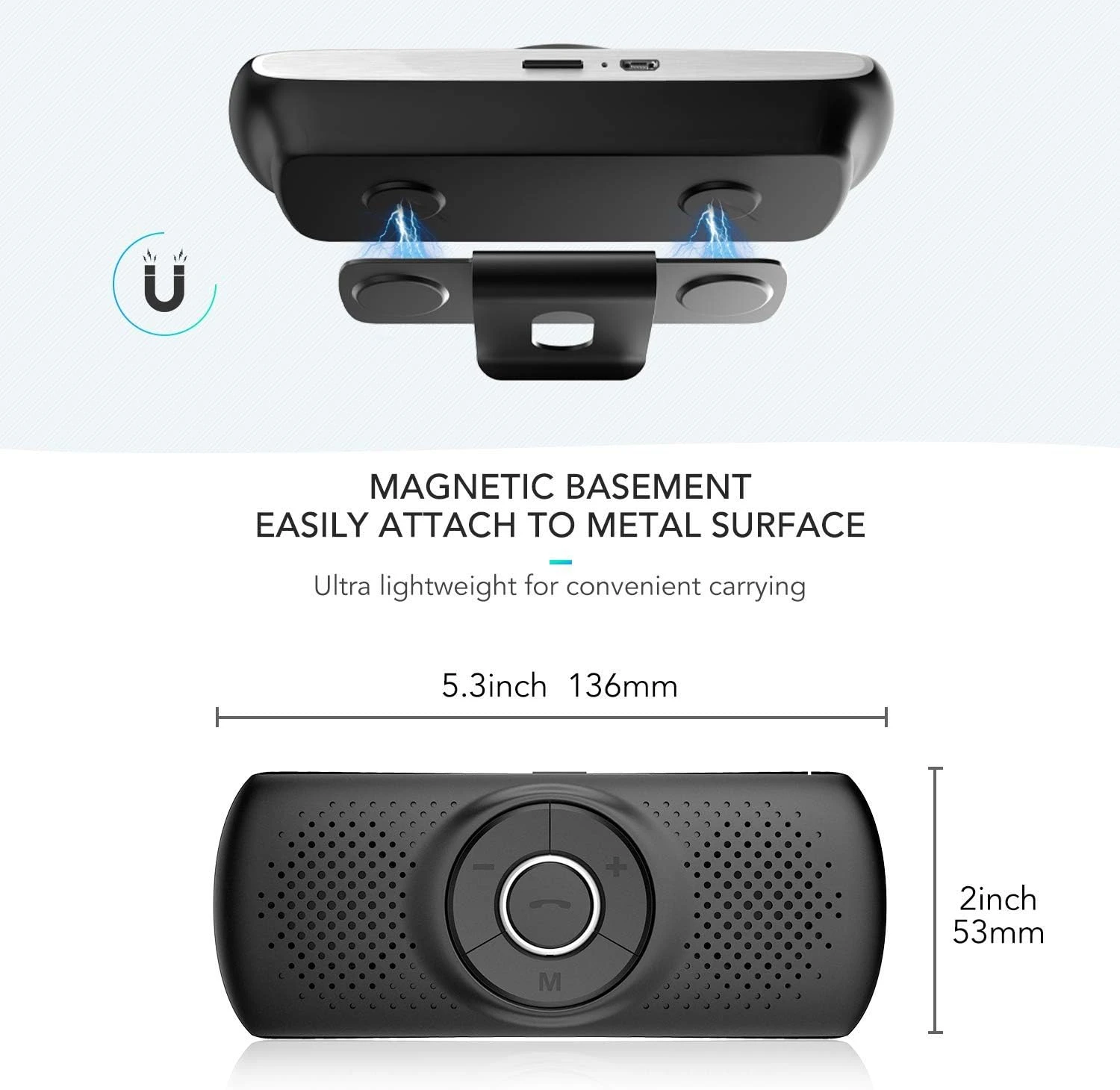 Enceinte Bluetooth Puissante Pour Voiture 8 Enceinte Bluetooth Puissante Pour Voiture – Image 6