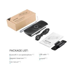 Enceinte Bluetooth Puissante Pour Voiture 17 Enceinte Bluetooth Puissante Pour Voiture -Monde Electronique Enceinte Bluetooth Puissante pour Voiture kit main libre