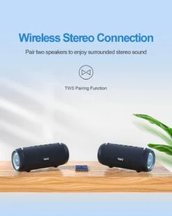 Enceinte Bluetooth Waterproof Puissante -Monde Electronique Enceinte Bluetooth Waterproof Puissante 60w