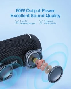 Enceinte Bluetooth Waterproof Puissante -Monde Electronique Enceinte Bluetooth Waterproof Puissante sans fil