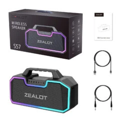 Enceinte Bluetooth De 60 Watts -Monde Electronique Enceinte Bluetooth de 60 Watts 14400 mAh 40h