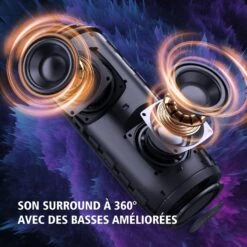 Enceinte Bluetooth De Qualité Et Puissante -Monde Electronique Enceinte Bluetooth de Qualite et Puissante etancheite ipx6