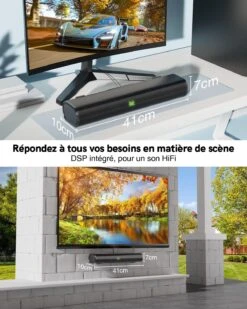 Enceinte Bluetooth Pour TV -Monde Electronique Enceinte Bluetooth pour TV haut parleur
