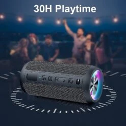 Enceinte Mobile Bluetooth Puissante -Monde Electronique Enceinte Mobile Bluetooth Puissante grande autonomie de 30 heures