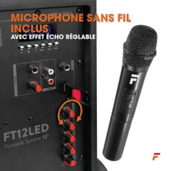 Enceinte Sono Bluetooth Puissante De 700W 15 Enceinte Sono Bluetooth Puissante De 700W -Monde Electronique Enceinte Sono Bluetooth Puissante microphone