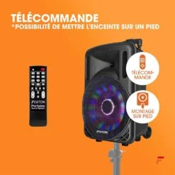 Enceinte Sono Bluetooth Puissante De 700W 16 Enceinte Sono Bluetooth Puissante De 700W -Monde Electronique Enceinte Sono Bluetooth Puissante portable