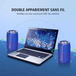 Enceinte Transportable Puissante -Monde Electronique Enceinte Transportable Puissante stereo