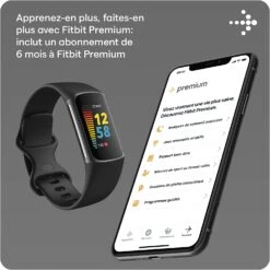 Bracelet Connecté Smart Pour Adolescents -Monde Electronique FitBit Charge 5 Adolescent abonnement fitbit premium