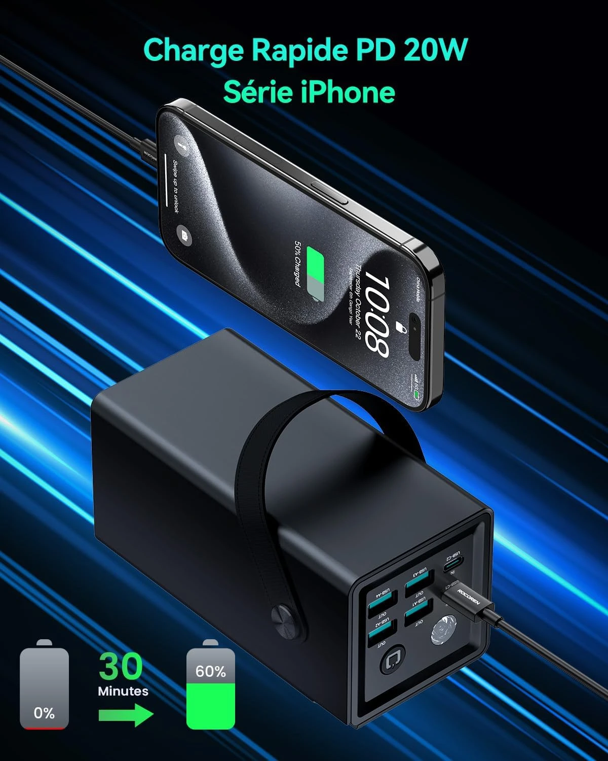 Grande Batterie Externe 50000mAh 6 Grande Batterie Externe 50000mAh – Image 4