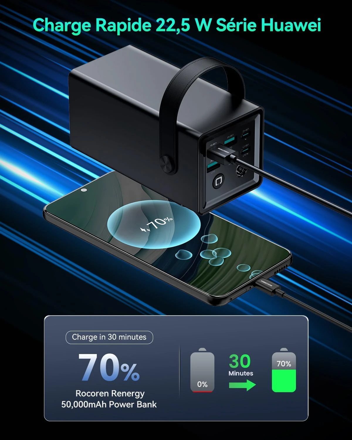 Grande Batterie Externe 50000mAh 5 Grande Batterie Externe 50000mAh – Image 3