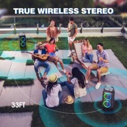 Grande Enceinte Bluetooth Puissante -Monde Electronique Grande Enceinte Bluetooth Puissante wireless stereo