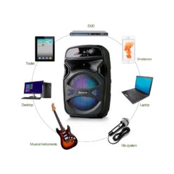 Grosse Enceinte Bluetooth Puissante -Monde Electronique Grosse Enceinte Bluetooth Puissante radio integre