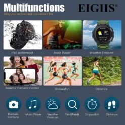 Montre Homme Connectée Grande -Monde Electronique Grosse Montre homme Connectee sport