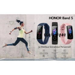 Bracelet Fitness Connecté Femme Sport -Monde Electronique Honor Band 5 Femme options utiles