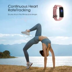 Bracelet Fitness Connecté Femme Sport -Monde Electronique Honor Band 5 Femme suit partout