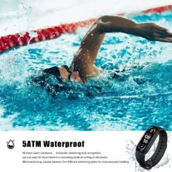 KLiHD Bracelet Intelligent Adolescent -Monde Electronique KLiHD Bracelet intelligent Adolescent natation