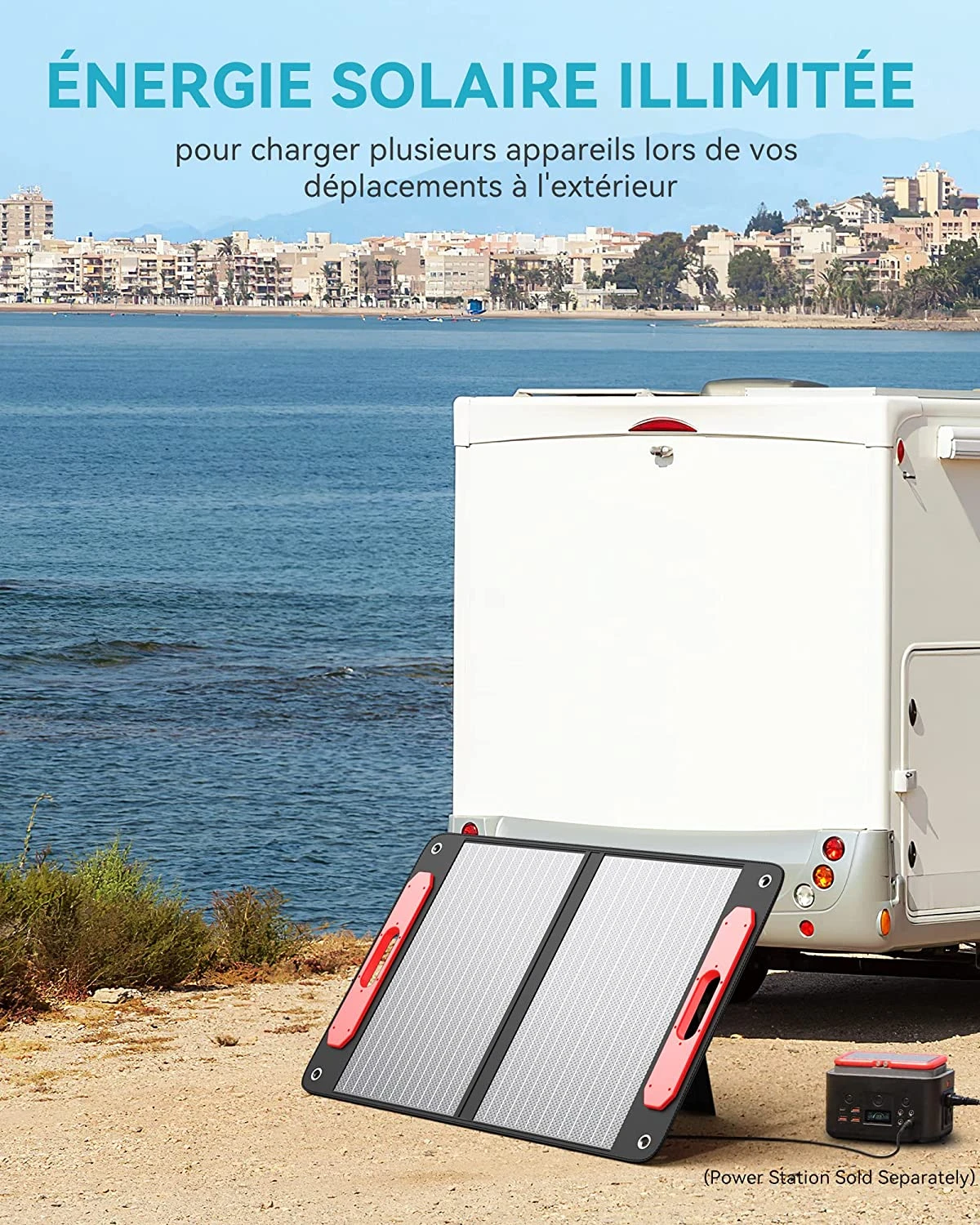 Kit Chargeur Solaire Puissant Pour Camping 10 Kit Chargeur Solaire Puissant Pour Camping – Image 8