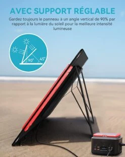 Kit Chargeur Solaire Puissant Pour Camping 20 Kit Chargeur Solaire Puissant Pour Camping -Monde Electronique Kit Chargeur Solaire Camping Car support reglable