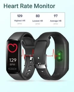 Bracelet Fitness Tracker Pour Sportif -Monde Electronique Kungix Montre Connectee frequence cardiaque