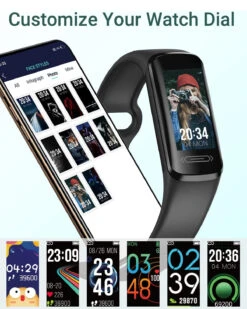 Bracelet Fitness Tracker Pour Sportif -Monde Electronique Kungix Montre Connectee sport