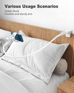 Long Support De Téléphone Réglable -Monde Electronique Long Support de Telephone Reglable tete de lit