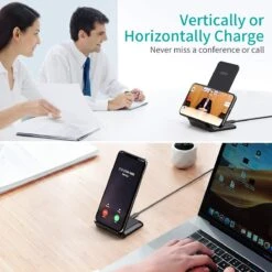 Lot De 2 Chargeur Induction Support 8 Lot De 2 Chargeur Induction Support -Monde Electronique Lot de 2 Chargeur Induction Choetech vertical horizontal