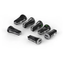 Lot De 2 Chargeurs Allume Cigare 17W Raven 9 Lot De 2 Chargeurs Allume Cigare 17W Raven -Monde Electronique Lot de 2 Chargeurs Allume Cigare Raven Design