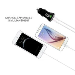 Lot De 2 Chargeurs Allume Cigare 17W Raven 8 Lot De 2 Chargeurs Allume Cigare 17W Raven -Monde Electronique Lot de 2 Chargeurs Allume Cigare Raven Double Charge