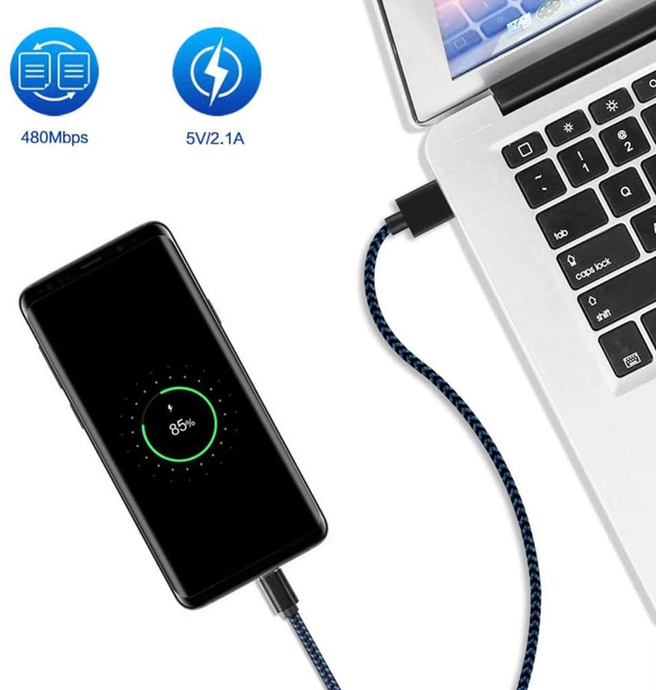 Lot De 3 Câble USB Type C 4 Lot De 3 Câble USB Type C – Image 2