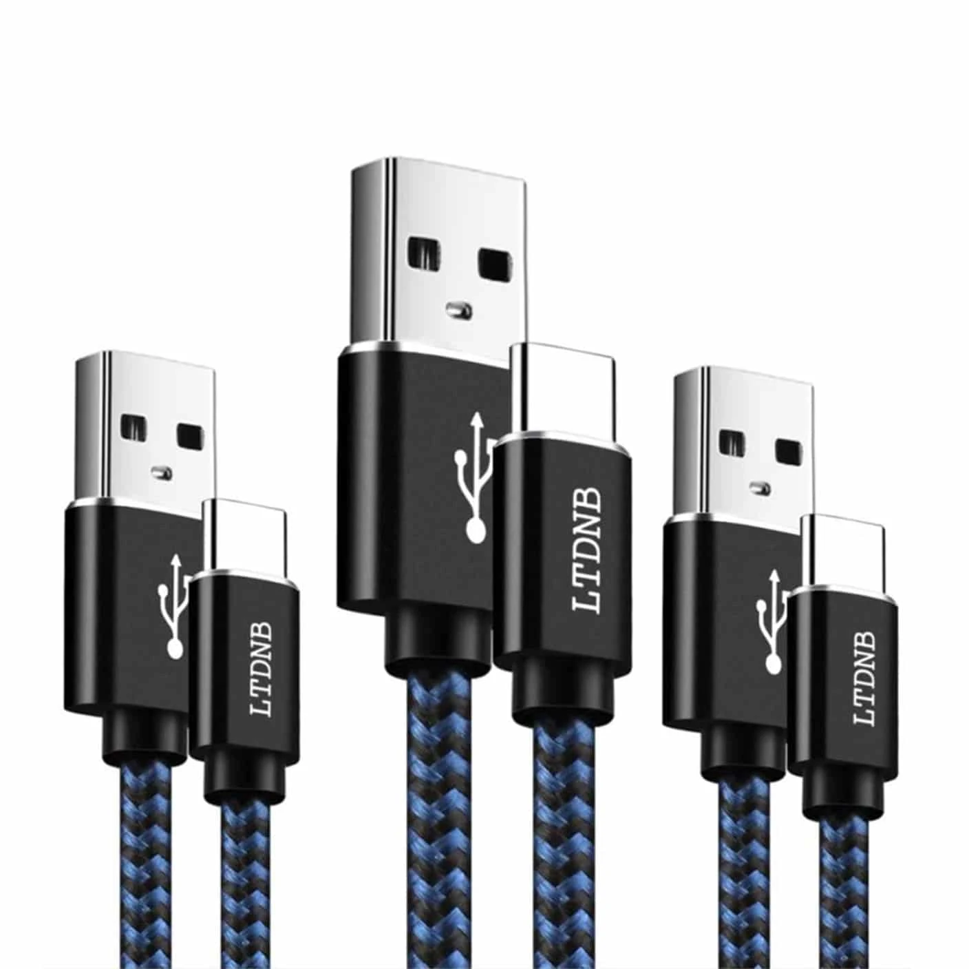 Lot De 3 Câble USB Type C 3 Lot De 3 Câble USB Type C