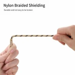 Lot De 3 Câbles Pour IPhone Luvfun -Monde Electronique Lot de 3 Cable pour iPhone Luvfun nylon