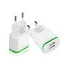 Lot De 2 Chargeurs Rapides 2 Lot De 2 Chargeurs Rapides -Monde Electronique Luoatip Lot de 2 Chargeur Rapide