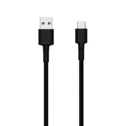Mi Braided USB Type-C Câble -Monde Electronique Mi Braided USB Type C Cable noir