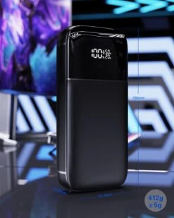 Mini Batterie Externe 100W Pour Ordi -Monde Electronique Mini Batterie Externe 100W pour Ordi affichage pourcentage