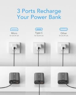 Mini Batterie Externe Puissante -Monde Electronique Mini Batterie Externe Puissante methode de charge
