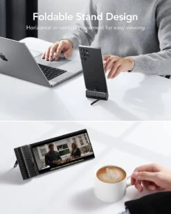 Mini Batterie Externe USB-C -Monde Electronique Mini Batterie Externe USB C pliable et portable