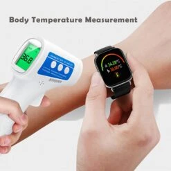 Montre Cardio Connectée Homme -Monde Electronique Montre Cardio connectee Homme temperature
