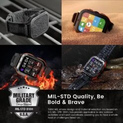 Montre Connecté Homme Solide Waterproof -Monde Electronique Montre Connecte Homme Solide Etanche qualite