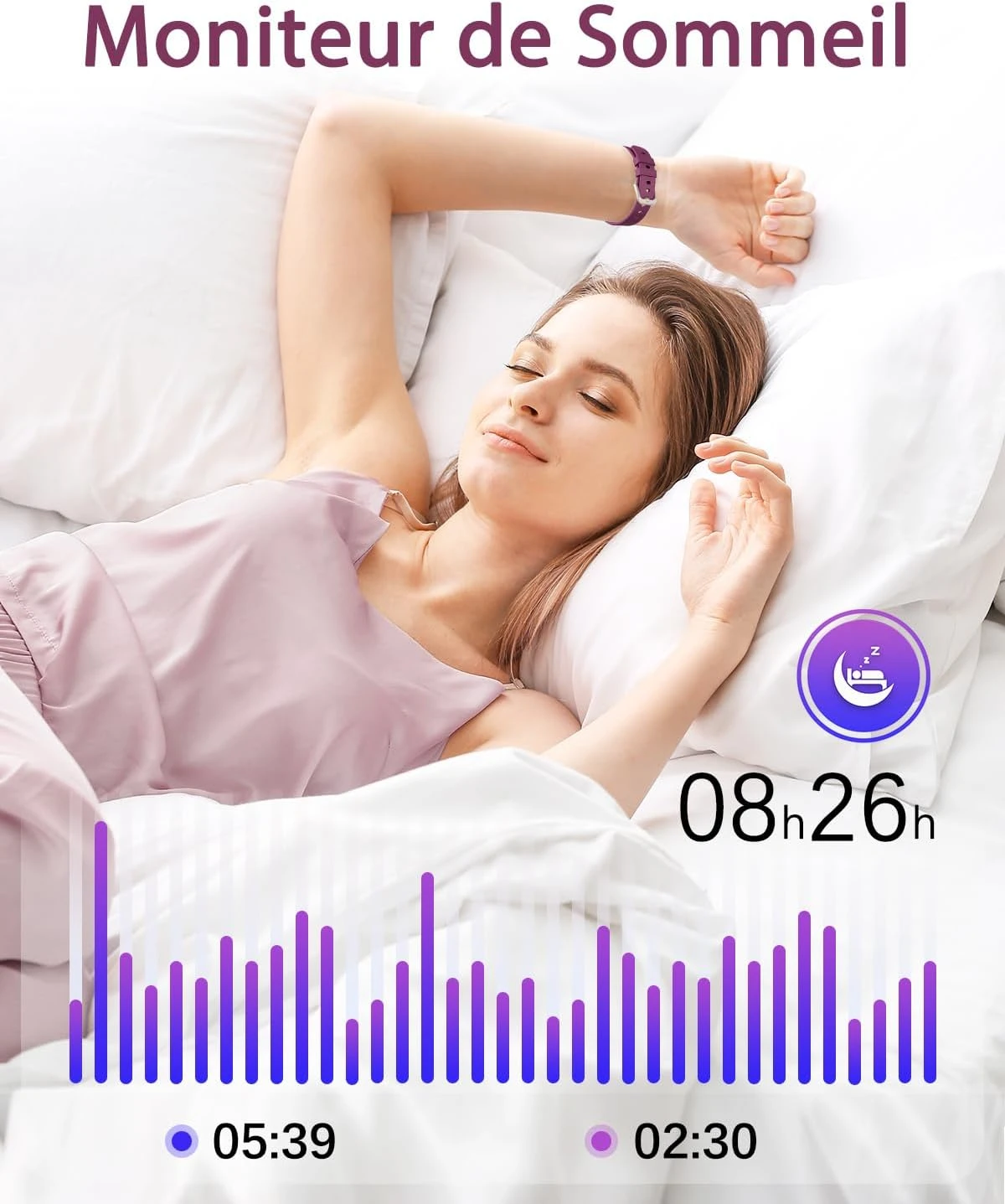 Montre Connecté Multisport Étanche Femme 7 Montre Connecté Multisport Étanche Femme – Image 5