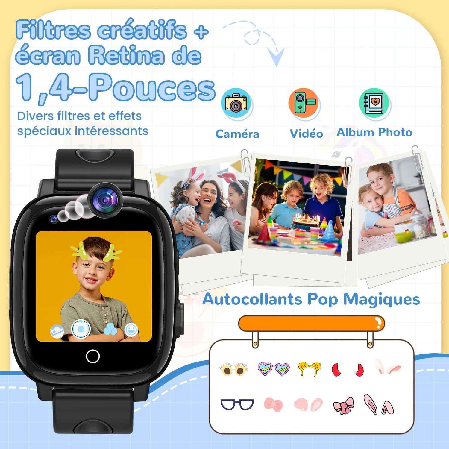 Montre Connectée 4G Enfant 8 Montre Connectée 4G Enfant – Image 6
