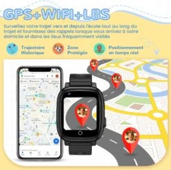 Montre Connectée 4G Enfant 12 Montre Connectée 4G Enfant -Monde Electronique Montre Connectee 4G Enfant GPS WIFI LBS