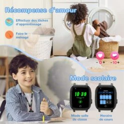 Montre Connectée 4G Enfant 14 Montre Connectée 4G Enfant -Monde Electronique Montre Connectee 4G Enfant Mode Ecole