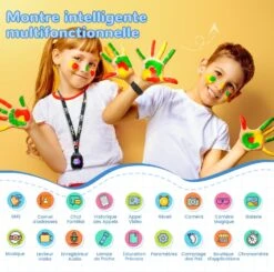 Montre Connectée 4G Enfant 16 Montre Connectée 4G Enfant -Monde Electronique Montre Connectee 4G Enfant Multifonctions