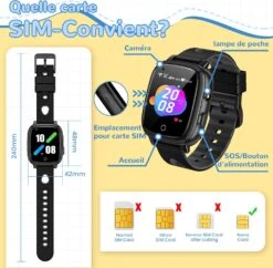 Montre Connectée 4G Enfant 17 Montre Connectée 4G Enfant -Monde Electronique Montre Connectee 4G Enfant SIM
